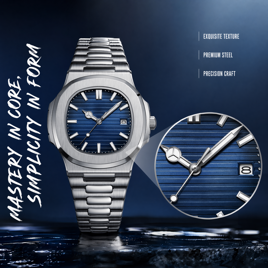 Luxury Quartz Watch for Men – Classic Business Style Waterproof