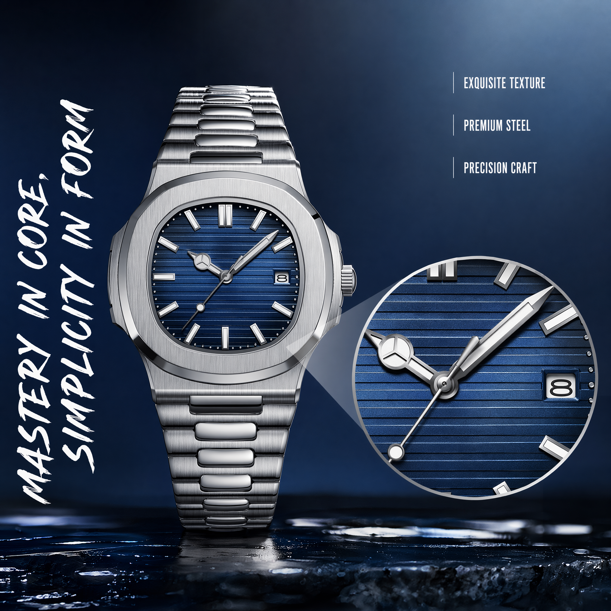 Luxury Quartz Watch for Men – Classic Business Style Waterproof