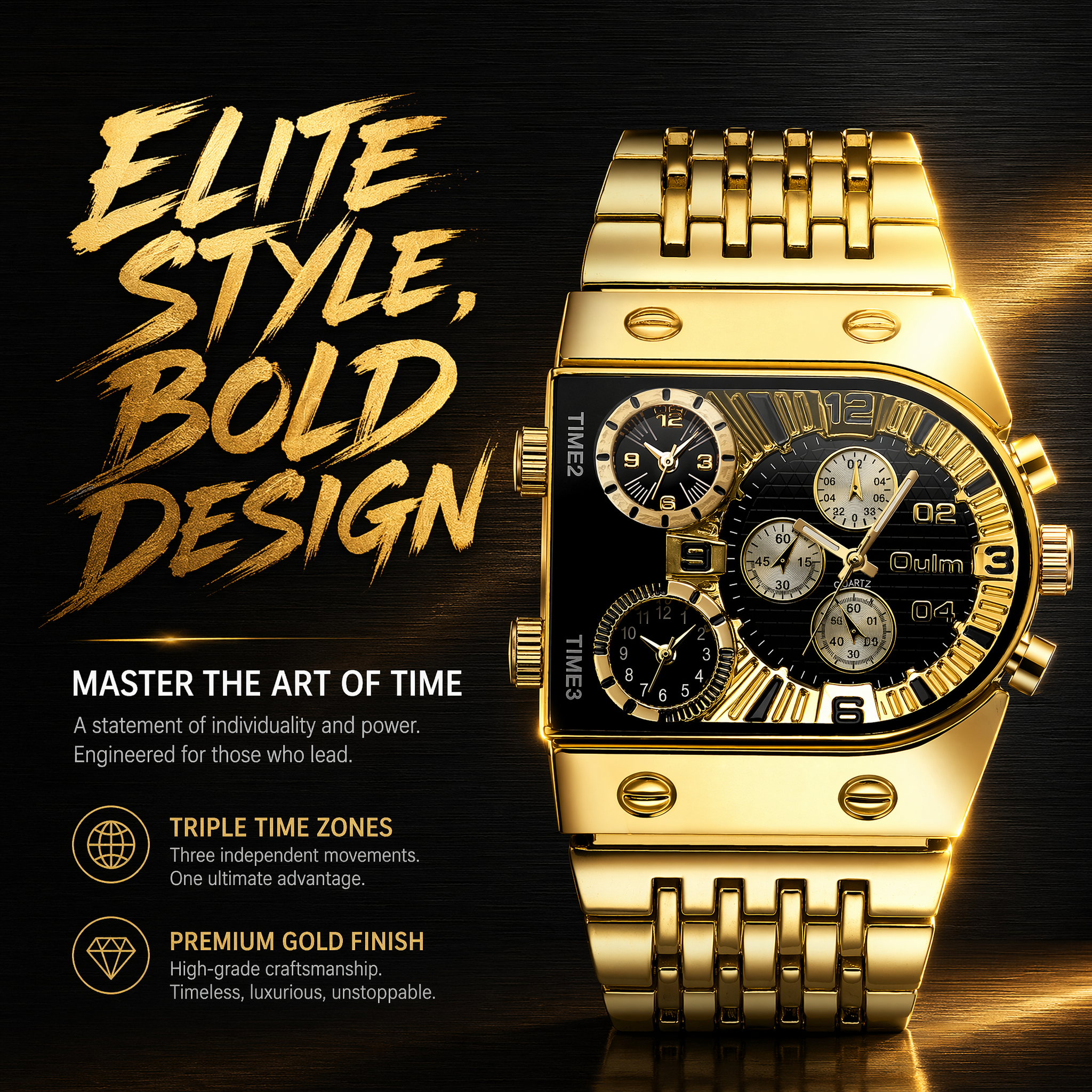 Budget-Friendly Men's Watch – Stylish Quartz Design