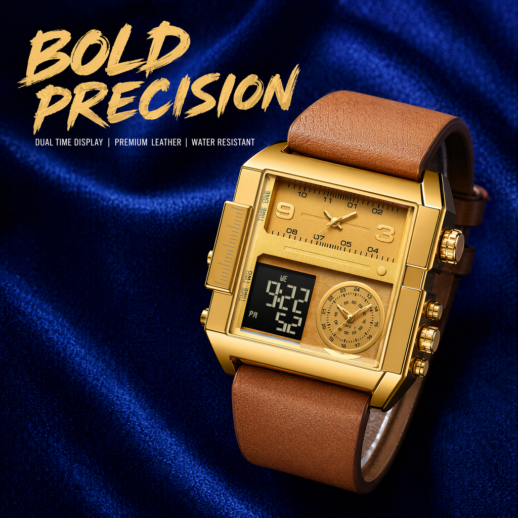 Men's Fashion Quartz Watch – Premium Look, Affordable Price